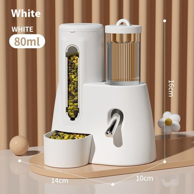 Hamster Automatic Drinking Water Feeder Djungarian Hamster Kettle Food Basin