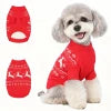 Christmas Dog Sweater Pet Warm Clothing Dog Winter Sweater Pet Cat Custom Patterned Clothing Dog Knitted Sweater