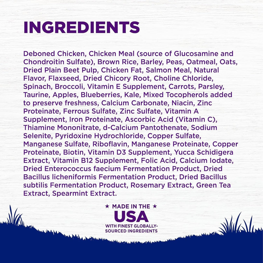 Wellness Complete Health Large Breed Chicken & Brown Rice Dry Dog Food (30lb)