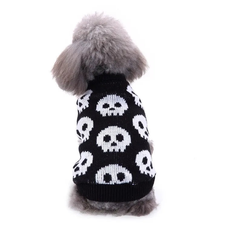 Dog Clothes Christmas Sweater Pet Cat Clothing for Small Medium Puppy Dogs Cats Winter Warm Coat Teddy Pug Jacket Soft Vest New