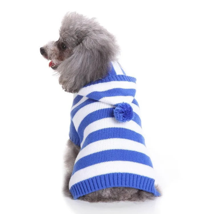 Dog Clothes Christmas Sweater Pet Cat Clothing for Small Medium Puppy Dogs Cats Winter Warm Coat Teddy Pug Jacket Soft Vest New