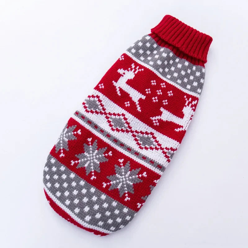 Dog Sweater,Knit Big Dog Sweater Christmas,Pet Turtleneck Doggy Sweatshirt for Extra Large Dogs boy Girl,Large Size Dog Cold