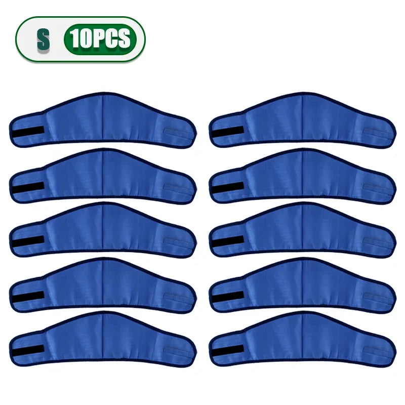 1-10PCS Pet Cooling Scarf for Dogs Summer Ice Silk Cooling Bandana Neck Wrap for Heat Relief Reusable Chill Mat for Pets