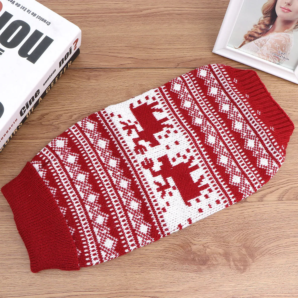 Dog Sweater Winter Coat Ugly Puppy Outfits Doggy Sweaters Apparel Clothes for Small Dogs