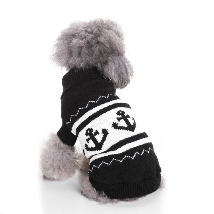 Dog Clothes Christmas Sweater Pet Cat Clothing for Small Medium Puppy Dogs Cats Winter Warm Coat Teddy Pug Jacket Soft Vest New
