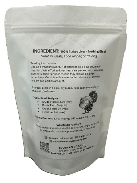 Freeze Dried Raw Turkey Liver