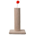 Classy Kitty Carpeted Cat Post w/ spring toy